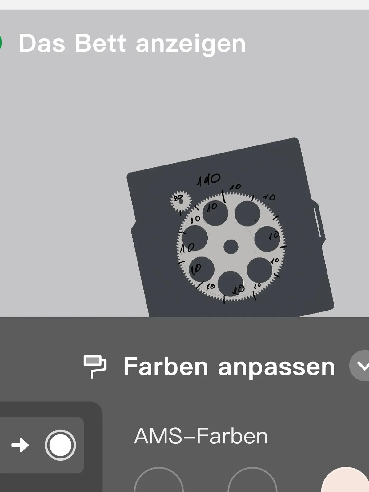 Farbzuordnung in Bambu Studio für einen Mehrfarbdruck